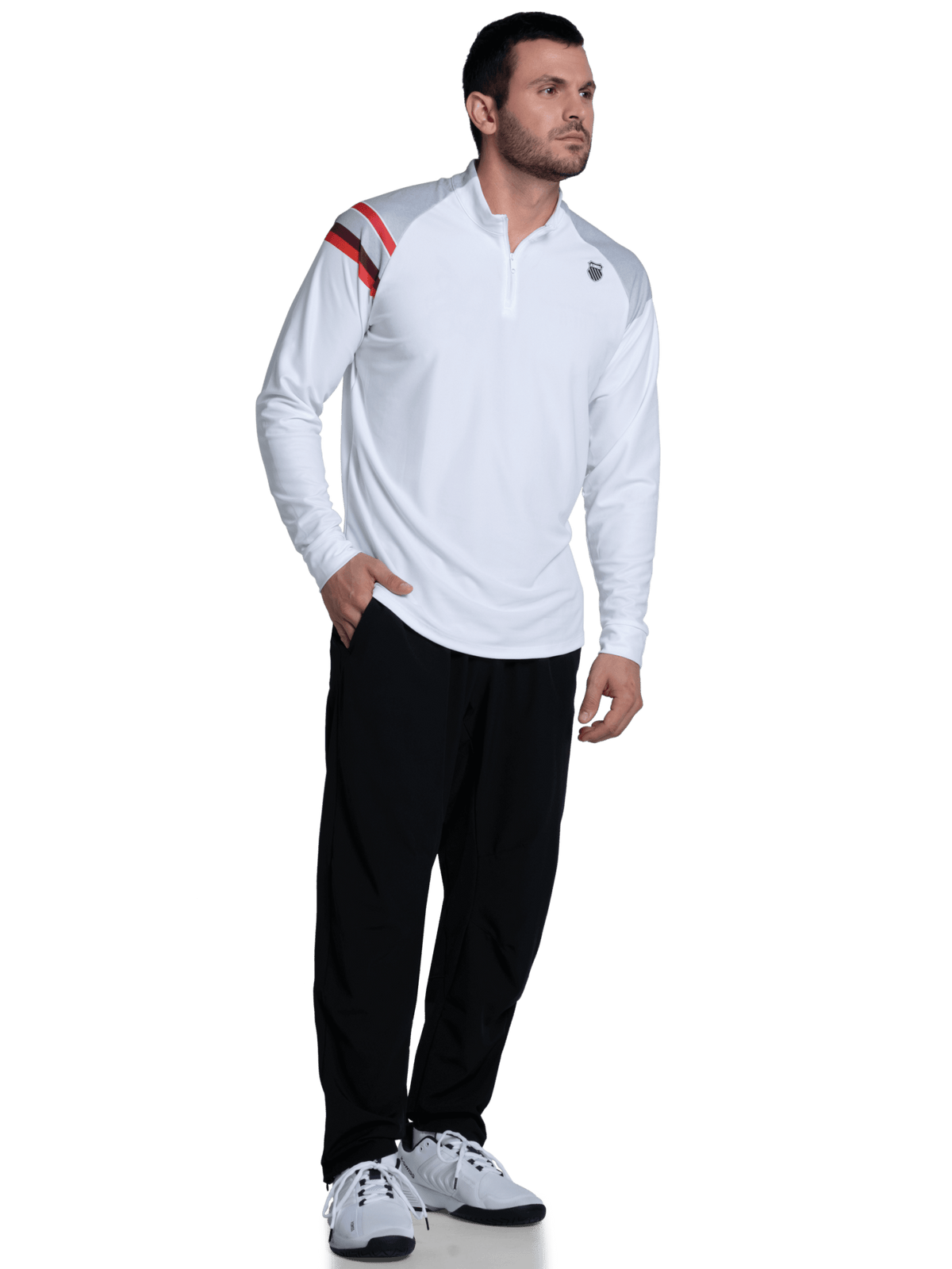 SIDELINE 1/4 ZIP L/S