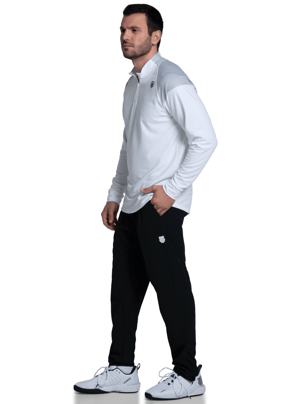 SIDELINE 1/4 ZIP L/S